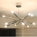 Wholesale Contemporary Chrome Metal Modern LED Chandelier Pendant Light